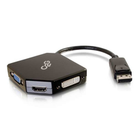 C2G DisplayPort to HDMI, VGA, DVI Adapter Converter - M/F - Video converter - DVI…