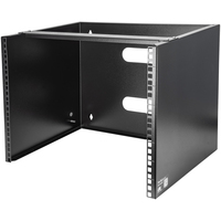 StarTech.com 8U Wall Mount Network Rack - 14 Inch Deep (Low Profile) - 19 inch Patch …