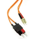C2G Low-Smoke Zero-Halogen - Patch cable - LC multi-mode (M) to SC multi-mode (M)…