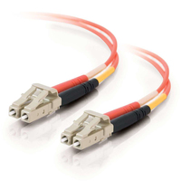 C2G Low-Smoke Zero-Halogen - Patch cable - LC multi-mode (M) to LC multi-mode (M)…