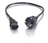 C2G Universal Power Cord - Power cable - power CEE 7/7 (M) to power IEC 60320 C13…