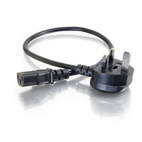 C2G Universal Power Cord - Power cable - BS 1363 (M) to power IEC 60320 C13 - 50 …