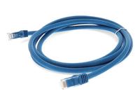 AddOn - Patch cable - RJ-45 (M) to RJ-45 (M) - 1 m - UTP - CAT 6a - snagless - bl…