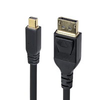 StarTech.com 10ft (3m) Mini DisplayPort to DisplayPort 1.4 Cable - 8K 60Hz/4K 120…