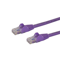 StarTech.com 50cm CAT6 Ethernet Cable - Purple CAT 6 Gigabit Ethernet Wire -650MH…