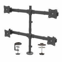 StarTech.com Desk Mount Quad Monitor Arm - Ergonomic VESA 4 Monitor Mount 2x2 up …