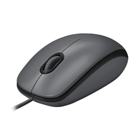 Logitech M100 - Mouse - full size - right and left-handed - optical - 3 buttons -…
