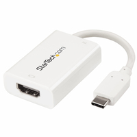 StarTech.com USB C to HDMI 2.0 Adapter with Power Delivery - 4K 60Hz USB Type-C t…