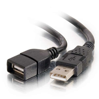 C2G 3.3ft USB Extension Cable - USB A to USB A Extension Cable - USB 2.0 - M/F - …