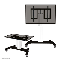 Neomounts PLASMA-M2500TSILVER TV trolley 42-100 inch - motorised - table tilt function