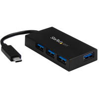 StarTech.com 4 Port USB C Hub - USB Type-C Hub w/ 4x USB-A Ports (USB 3.0/3.1 Gen…