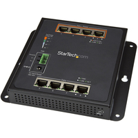 StarTech.com Industrial 8 Port Gigabit PoE Switch - 4 x PoE+ 30W - Power Over Eth…