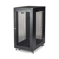 StarTech.com 4-Post 24U Server Rack Cabinet, Lockable 19 inch Data Rack Cabinet for C…