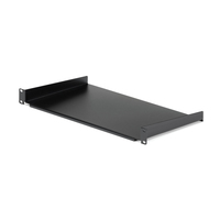 StarTech.com 1U Fixed Server Rack Mount Shelf - 10in Deep Steel Universal Cantile…