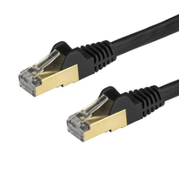 StarTech.com 2m CAT6a Ethernet Cable - 10 Gigabit Shielded Snagless RJ45 100W PoE…