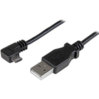 StarTech.com Micro-USB Charge-and-Sync Cable M/M - Right-Angle Micro-USB - 24 AWG…