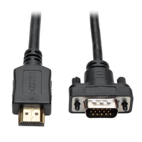 Eaton Tripp Lite Series HDMI to VGA Active Adapter Cable (HDMI to Low-Profile HD1…