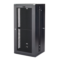 StarTech.com 4-Post 26U Wall Mount Network Cabinet with 1U Shelf, 19 inch Hinged Wall…