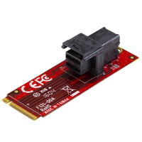 StarTech.com U.2 (SFF-8643) to M.2 PCI Express 3.0 x4 Host Adapter Card for 2.5” …