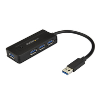 StarTech.com 4 Port USB 3.0 Hub (SuperSpeed 5Gbps) with Fast Charge – Portable US…
