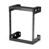 StarTech.com 12U 19 inch Wall Mount Network Rack - 12 inch Deep 2 Post Open Frame Server …