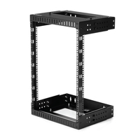 StarTech.com 15U 19 inch Wall Mount Network Rack - Adjustable Depth 12-20 inch 2 Post Ope…