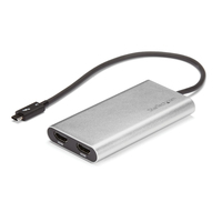 StarTech.com Thunderbolt to Dual HDMI 2.0 Adapter, Dual 4K 60Hz Thunderbolt to HD…