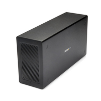 StarTech.com Thunderbolt 3 PCIe Expansion Chassis, External Enclosure with One PC…