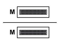HPE Aruba - 40GBase-AOC direct attach cable - QSFP+ (M) to QSFP+ (M) - 7 m - fibr…