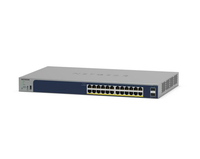 NETGEAR GS724TPv3 Managed L2 Gigabit Ethernet (10/100/1000) Power over Ethernet (…
