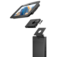 Compulocks Galaxy Tab A8 10.5 inch Space Enclosure Brandable Floor Stand Plus Hub Bla…