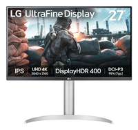 LG 27UP650K-W computer monitor 68.6 cm (27 inch) 3840 x 2160 pixels 4K Ultra HD White
