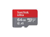 SanDisk Ultra - Flash memory card (microSDXC to SD adapter included) - 64 GB - A1…