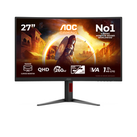 AOC G4 CQ27G4Z2P computer monitor 68.6 cm (27 inch) 2560 x 1440 pixels Quad HD LCD Bl…