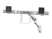 Ergotron HX Dual Monitor Wall Mount Arm - Mounting kit (handle, articulating arm,…