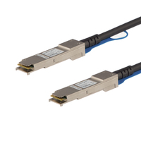 StarTech.com Cisco QSFP-H40G-CU0-5M Compatible 0.5m 40G QSFP+ to QSFP+ Direct Att…