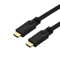 StarTech.com 30ft (10m) HDMI 2.0 Cable - 4K 60Hz Active HDMI Cable - CL2 Rated fo…
