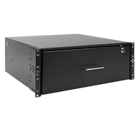 Tripp Lite 4U Locking Rackmount Storage Drawer Rack Enclosures/ Open Frame - Rack…