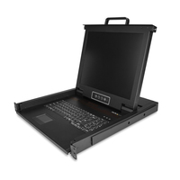 StarTech.com Rackmount KVM Console - Single Port VGA KVM with 17 inch LCD Monitor for…