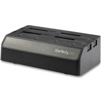 StarTech.com 4-Bay USB to SATA Hard Drive Docking Station, USB 10Gbps, External 2…
