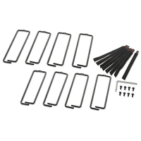 APC NetShelter Cable Management, Vertical Cable Manager, Rings, for NetShelter 75…