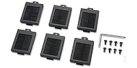 APC NetShelter Cable Management, Mounting Rail Brush Strips, Set of 6, for NetShe…