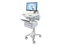 Ergotron StyleView - Cart - open architecture - for LCD display / PC equipment - …