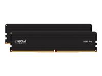Crucial - DDR5 - kit - 96 GB: 2 x 48 GB - DIMM 288-pin - 5600 MHz / PC5-44800 - C…