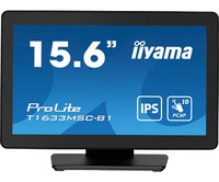 iiyama ProLite 15.6 inch PCAP 10 points multi-touch monitor with edge-to-edge glass a…