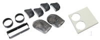 APC Rack Air Removal Unit SX Ducting Kit 24 inch