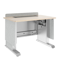 Middle Atlantic Products Forum™ Lectern, 42 inch Wide, Electrically Height Adjustable…