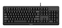 Philips 2000 series SPK6207BL/39 keyboard Universal USB QWERTY English Black