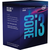 Intel Core i3 8100T - 3.1 GHz - 4 cores - 4 threads - 6 MB cache - LGA1151 Socket…