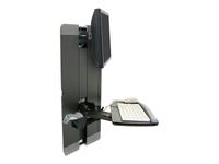 Ergotron StyleView Vertical Lift, Patient Room - Wall mount for LCD display / key…